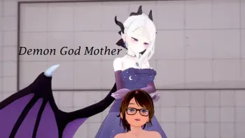 Demon God mother manga cover