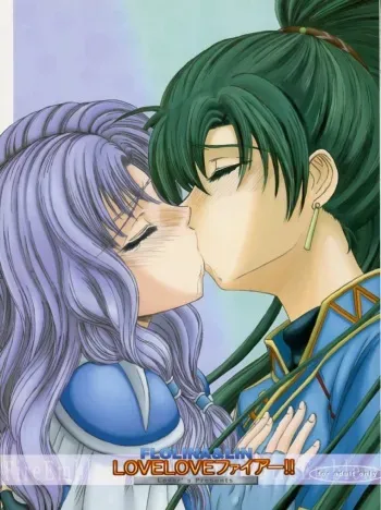 [studio A side B "Lover's" (Inanaki Shiki)] Love Love Fire!! Vol. 1 (Fire Emblem: Rekka no Ken) manga cover