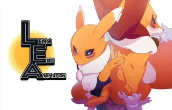 [Rush Rise Line (Kitsuneno Ne)] LENA ERO ANIMATION (Digimon) manga cover