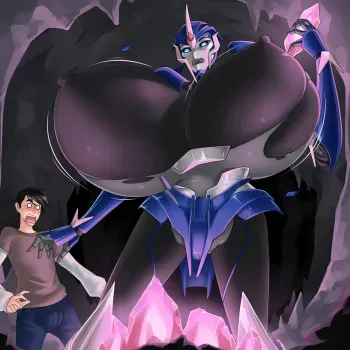 [Biotrain & Zdemian] Pink Energon (Transformers) manga cover