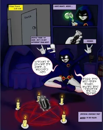 [SlashySmiley] Raven Comic (Teen Titans) [Incomplete] manga cover