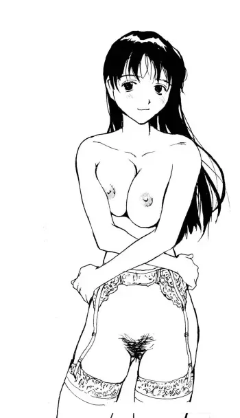 Monochrome Naked Mania & Coloring Book manga cover