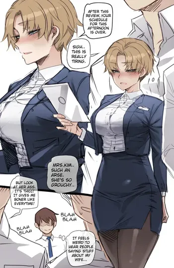 [ratatatat74] strict wife [Colorized] [Satansoft] manga cover