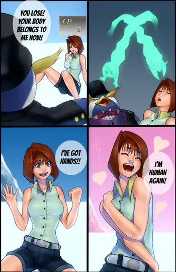 [TSFSingularity] Anzu get's her body stolen by Otaki (Yu-Gi-Oh!) manga cover