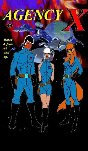 Agency X, Strike Rangers, Fallout the Alliance and Fallout the Darkness to Come. manga cover