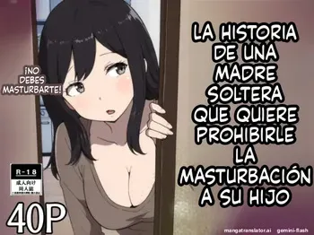 Musuko no onanī o kinshi shitai shin mama no hanashi (Spanish) MTL manga cover