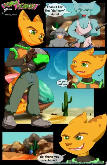 [Green_Room] Vore Planet (Ratchet and Clank) manga cover