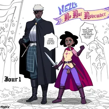 [Fellatrix] Nell's No Nut November [French] (Ongoing) manga cover