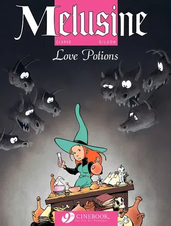 Mélusine #05 - Gilson & Clarke - Love Potions, 1998 manga cover