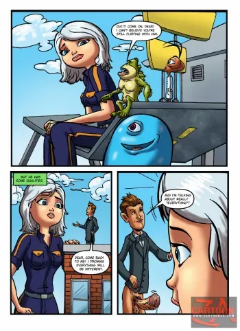 Monsters Vs Aliens - [Cartoonza][Marcelo Salaza] - The Most Suitable Size [English] manga cover
