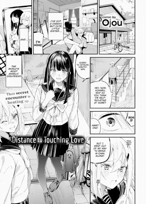 Distance to Touching Love manga cover