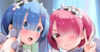 [Mori Shigeru Laboratory (msgrlabo)] The Matter of Ram Being Pregnant from Having Too Much Sex with Subaru (Re:Zero) manga cover