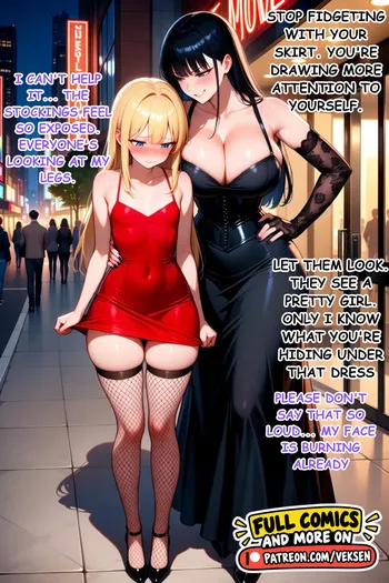 Femboy x Futa Movie Date [AI Generated] [Patreon] manga cover