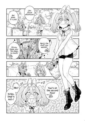 Boy For Bottom: Bunny Girl x Wolf Boy manga cover