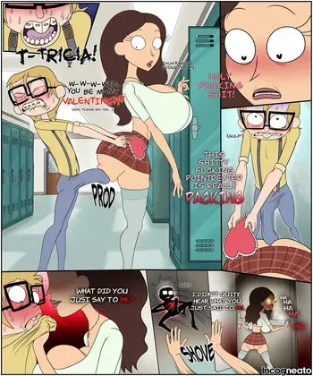 [Incogneato] Tricia's Valentine (Rick and Morty) manga cover