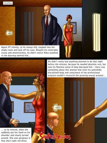sinful comics - Olga Kurylenko - Hitman [English] manga cover