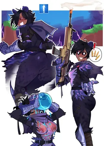 [Void Dot Exe] Raven Team Leader (Fortnite) manga cover