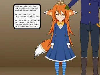 Loli foxgirl taming manga cover