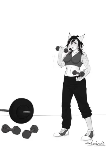 [ZelukreH] Cassandra Muscle Growth manga cover