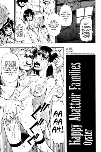 [Oyster] Tojou no Danran | Happy Abattoir Families Ch. 6 (COMIC Mate 2014-10) [English] =StatistcallyNP= manga cover