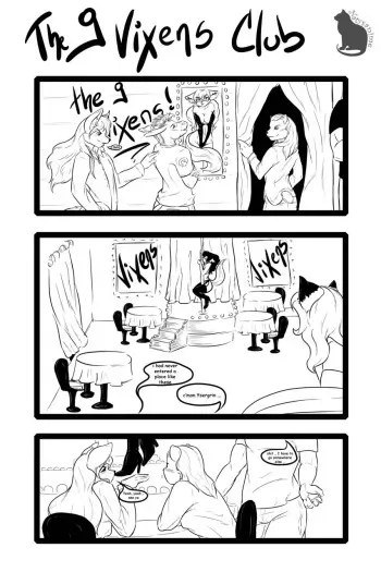 [Ysergrin] The 9 Vixens Club manga cover
