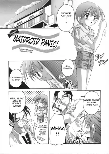 Maidroid Panic! + Panic! Transsexual manga cover