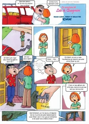 Les aventure de Lois et Quagmire (Family guy) [French] manga cover