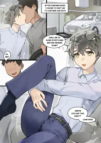 I want an office BF manga cover
