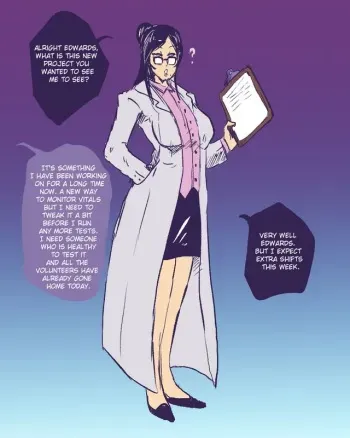 [Shishikasama] From Scientist to Sexy Secretary manga cover