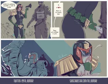 [Fin Nomore] Juez Anita Vhore (Juez Dredd) [Spanish] {Gisicom Comics} manga cover