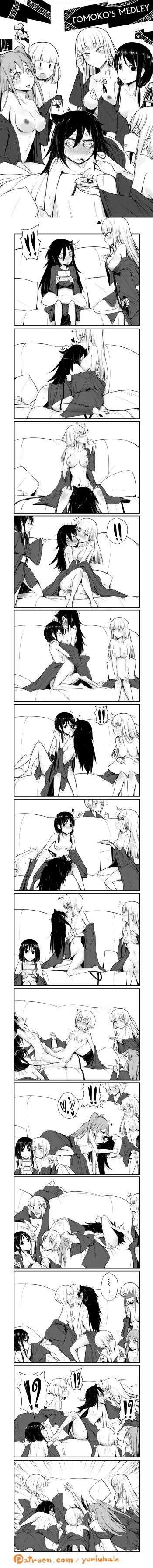 [Yuriwhale] Tomoko's Medley (Watashi ga Motenai no wa Dou Kangaetemo Omaera ga Warui!) manga cover