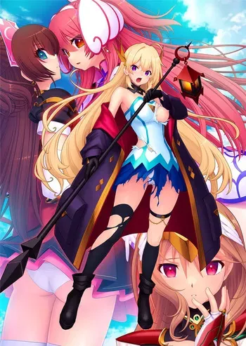 [Triangle] Mahou Senshi EXTRA BURST ~Tenshi Danzai manga cover