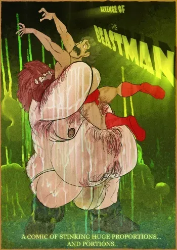 [joe sanchez] Revenge of the Beastman manga cover