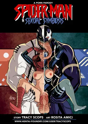 [Rosita Amici] Sexual Symbiosis 1 (Spider-Man) manga cover