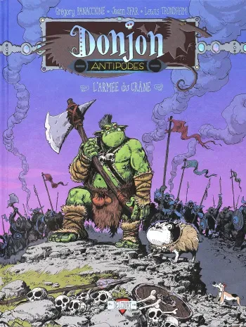 [Lewis Trondheim] Donjon Antipode - Volume 1 - L'Armée du Crâne [French] manga cover