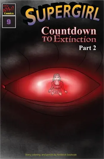 Supergirl: Issue #9 - Countdown to Extinction Part 2 manga cover