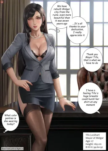 Mayor Tifa collection manga cover