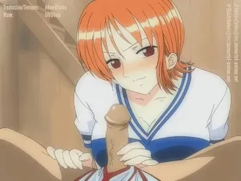 One Piece - Nami Blowjob & Titjob Hi-Res GIFs manga cover