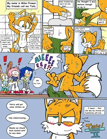 [SDCharm] Tails the Babysitter II manga cover