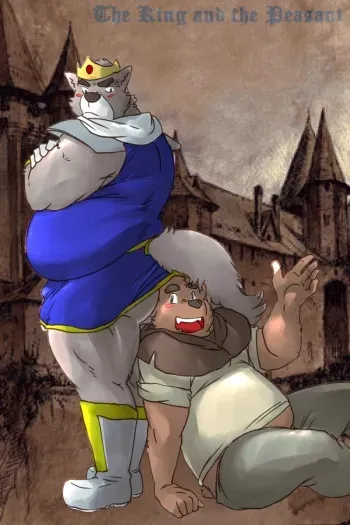 [Mark Wulfgar] The king and the peasant manga cover