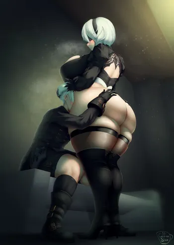 [CoffeeSlice] 2Butt (NieR:Automata) manga cover