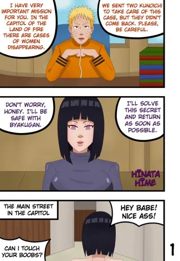[Hinata-hime] Hinata In Distress (Naruto) manga cover