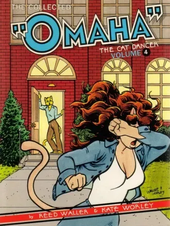 [Reed Waller] Omaha the Cat Dancer - Volume #4 manga cover