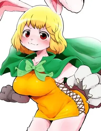 [Dagasi] Chopper squeezed by a rabbit (One Piece) manga cover