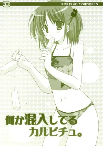 (C72) [Kokikko (Sesena Yau)] Nanika Konnyuu Shiteru Karupichu. (Hayate no Gotoku!) manga cover