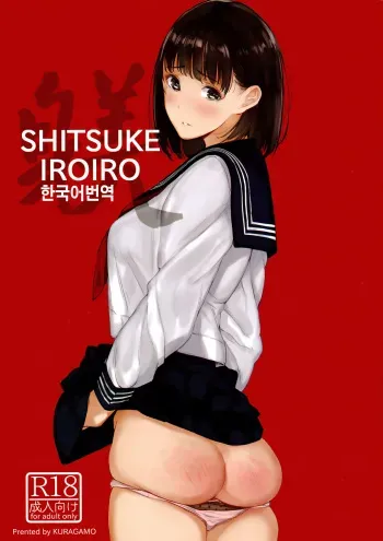 (C91) [Kuragamo (Tukinowagamo)] SHITSUKE IROIRO [Korean] manga cover