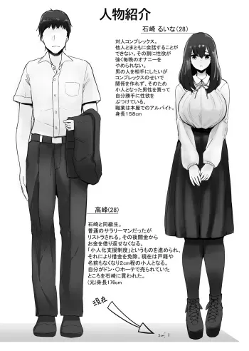 [Marushamo] Chiisaku Natta Jibun o Katta no ga Mukashi no Doukyuusei Datta Hanashi manga cover