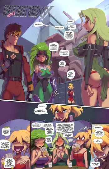 [Fred Perry] Super (Sexy) Robot Wars XXX + Goof Of (Super Robot Wars) manga cover