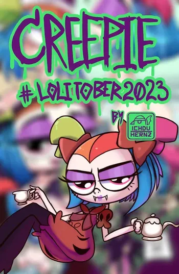 [Ichduhernz] CREEPIETOBER 2023 manga cover