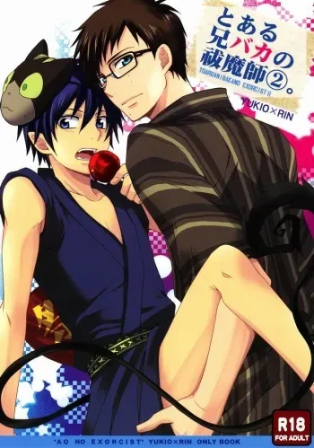 (Ao no Seiiki Lv.2) [USAKAZI. (Nanjou Tsugumi)] To Aru Ani-Baka no Exorcist 2. (Ao no Exorcist) manga cover